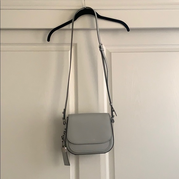 Marc Jacobs Handbags - Marc Jacobs Mini Leather Crossbody in light grey